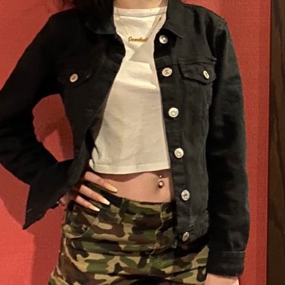 denim zara jacket